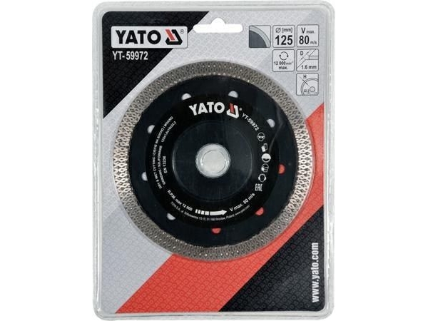 Yato Deimantinis Diskas 125Mm Keramikai