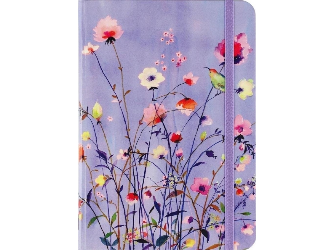 Mini Lavender Flowers Notebook