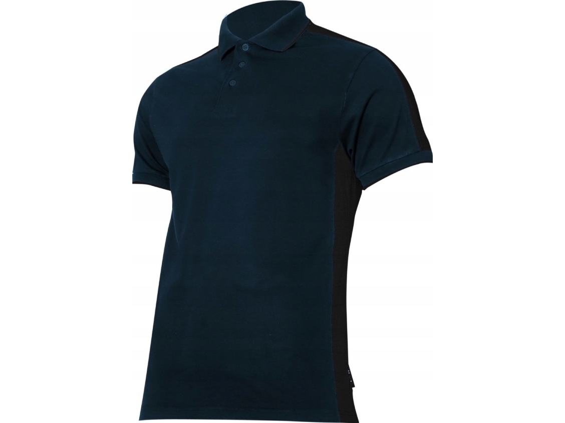 Lahti Pro Herr Polotröja 190g/m2 Marinblå/svart R.