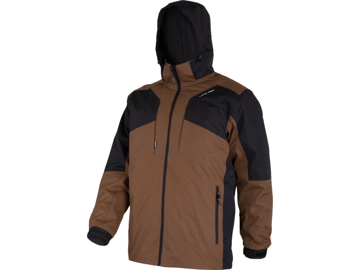 Lahti Pro 3-In-1 Jacket With Removable Lining Brown-Black, "L", Ce, Lahti