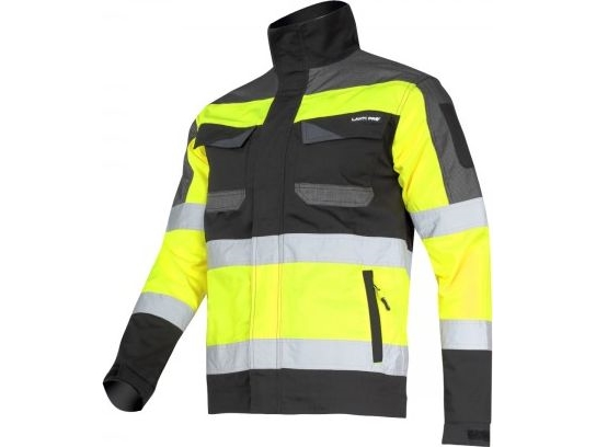 Lahti Pro High Visibility Jacket Black-Yellow 2Xl (L4041105)
