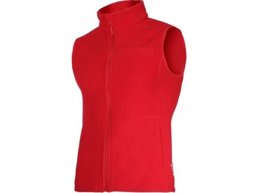 Lahti Pro Fleece Vest Rød, Kvinder S (L4131201)