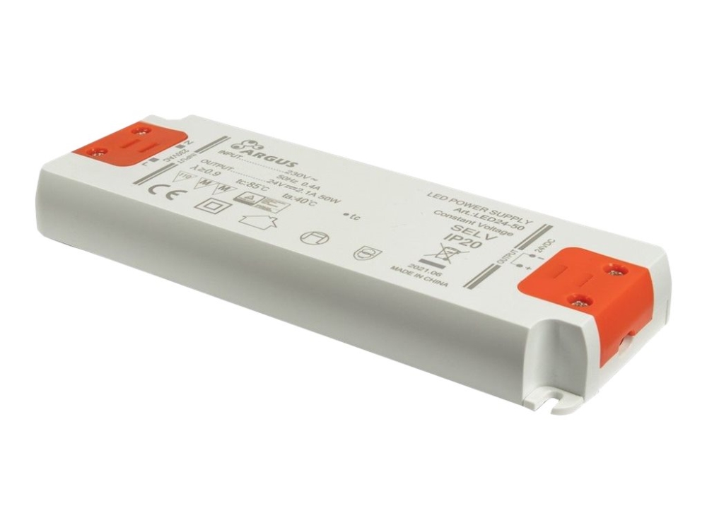Inter-Tech LED24-50 - LED driver - 50 Watt - 2.1 A (2-pole screw terminal) - för detaljhandelskunder | Belysning - Tillbehör & reservdelar - Transformator | GameStuff