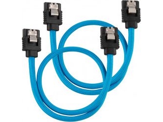 Corsair Sata - Sata, 0,3 M, Blå (Zuad-1047)