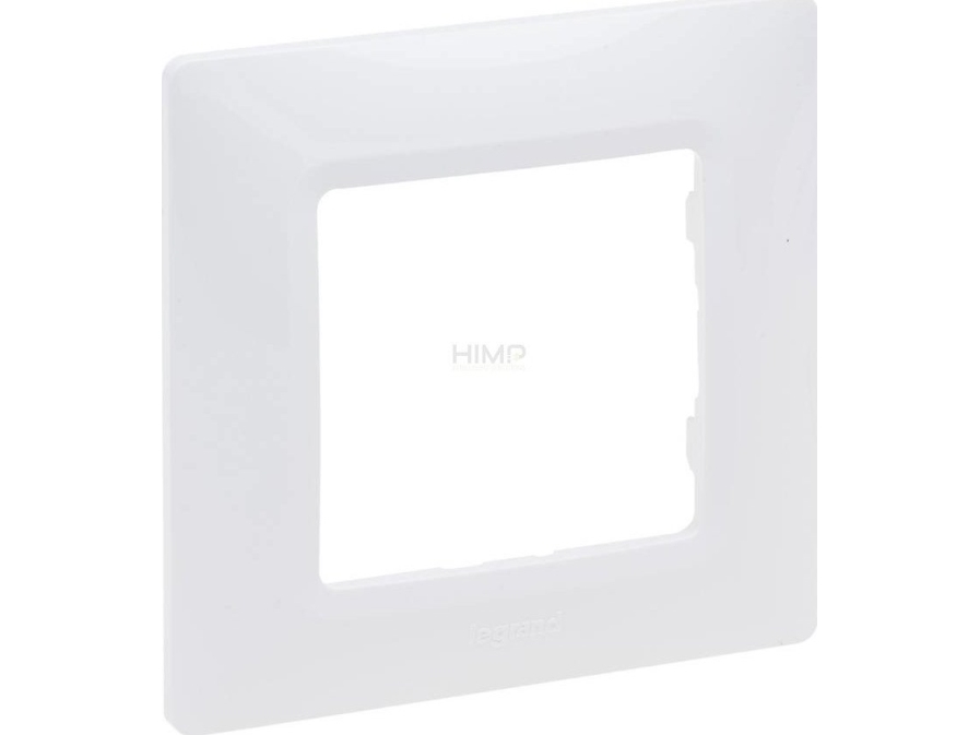 Legrand Niloe Selection Einzelrahmen Weiß 762001