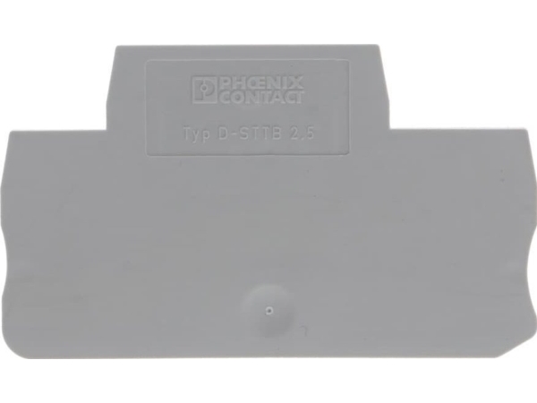 Phoenix Contact D-STTB 2.5, Kåpa för kopplingsplintar, 1 styck, Grå, 2,2 mm, 67,5 mm, 47,5 mm | EL Artiklar - Andra EL - Övriga | GameStuff
