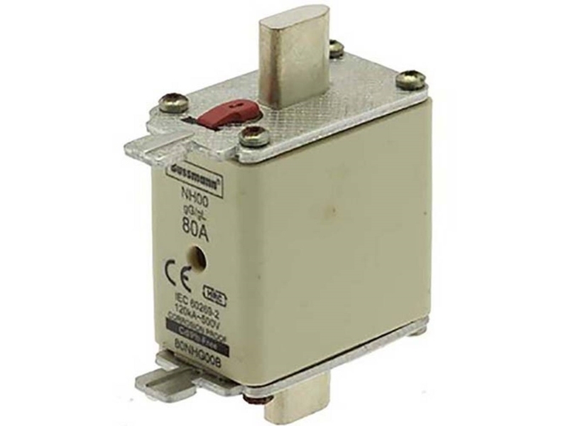 Sikring NH-00 80A GL/GG 500V
