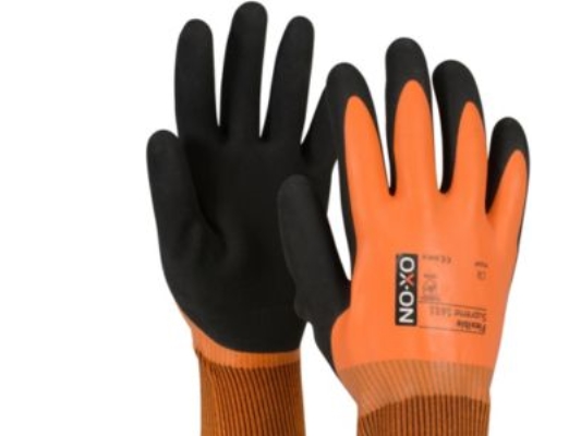 Ox-On Arbejdshandske Str. 9 - Flexible Supreme 1611, 100% Vandtæt, Unik Smidighed