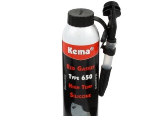 Kema Rtv Gasket Red 650 - 200Ml, Starker Industrieller Silikonkautschuk