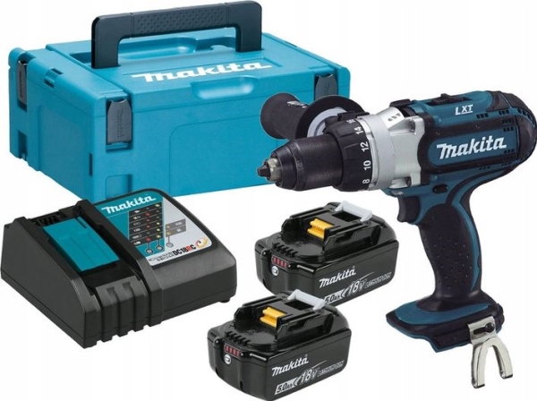 Makita Ddf451rtj, Handbohrmaschine, Ohne Schlüssel, 1,3 Cm, 1,5 Mm, 300 Rpm, 600 Rpm