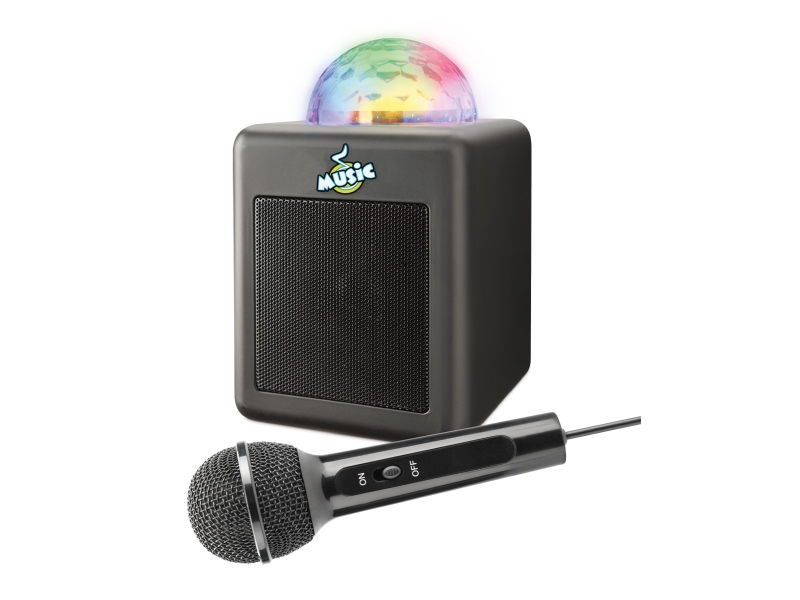 MUSIC Karaoke Disco Speaker w/Mic