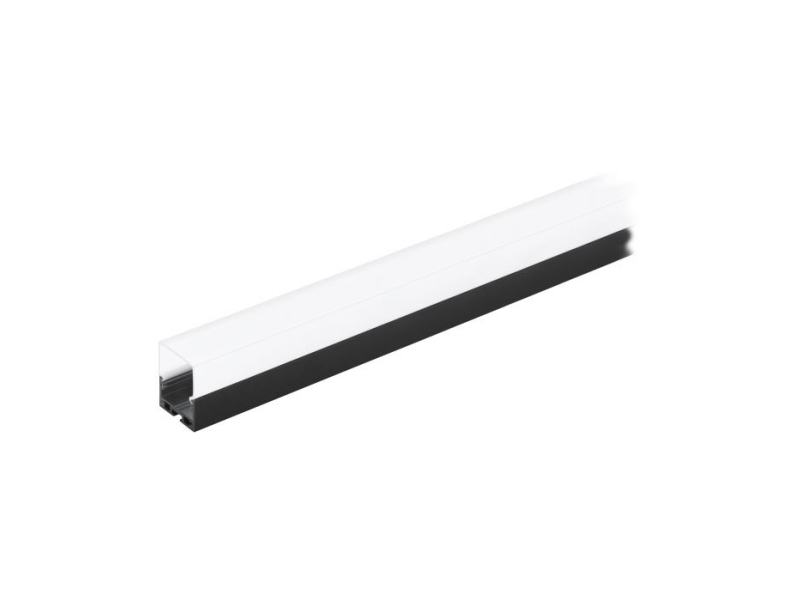Eglo Surface Profile, Profil, Decke/Wand, Schwarz, Weiß, Aluminium, Kunststoff, 1000 Mm, 35 Mm