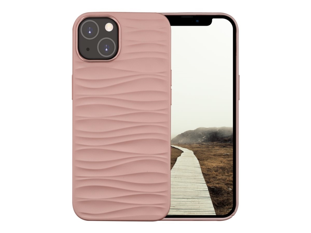 Dbramante1928 Dune - Bagsidecover Til Mobiltelefon - 100 % Genbrugt Plastik - Pink - For Apple Iphone 13, 14, 15, 16E, 17E