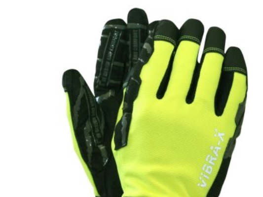 Os Vibrationshandschuh Größe 10 - 1St Vibra-X, Spezialschaum In Der Handfläche Mit Vibrationen, Schnitt C