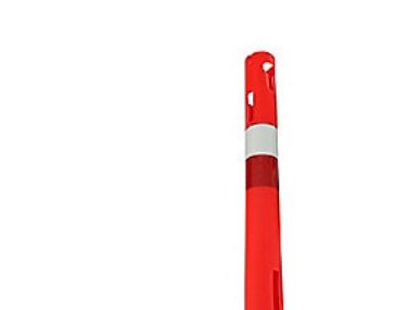 Barriärcylinder 1m - med reflexer | Kläder & Säkerhet - Säkerhetsutrustning - Skyltar & säkerhetsmärkning | GameStuff