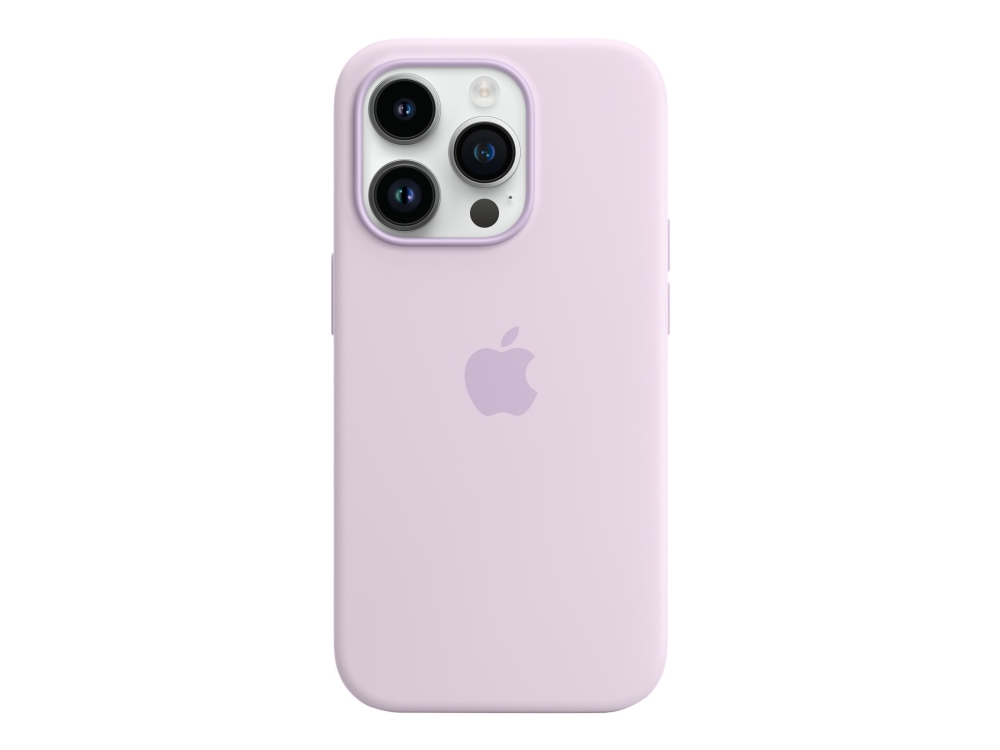 Apple - Bagsidecover Til Mobiltelefon - Med Magsafe - Silicone - Lilla - For Iphone 14 Pro