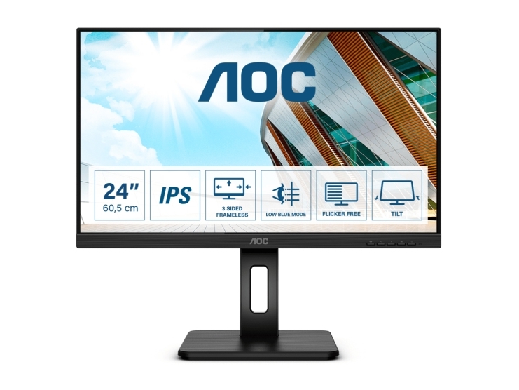 Aoc 24P2q 23,8-Zoll Qhd-Monitor Vga Hdmi