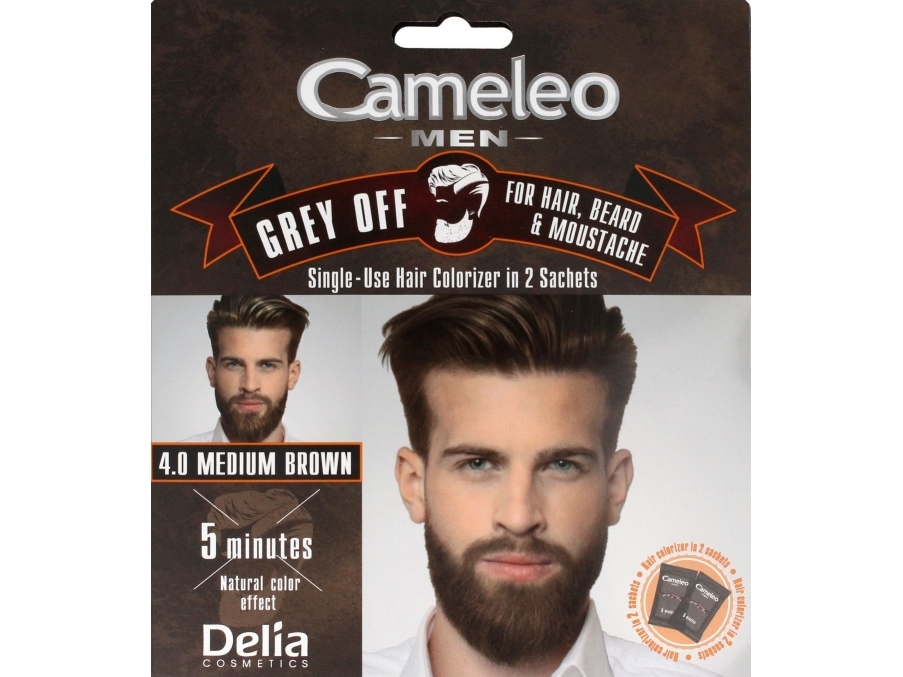 Camele? Men Colour Cream Light Brown Grey Single-Use Farve - Pakke Med 2