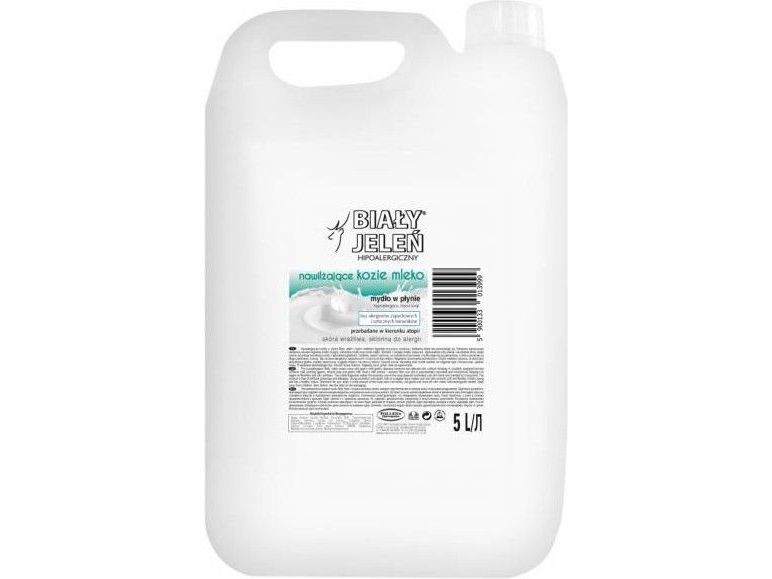 Weiße Hirsche Ziegenmilch Flüssigseife 5000Ml - 5L