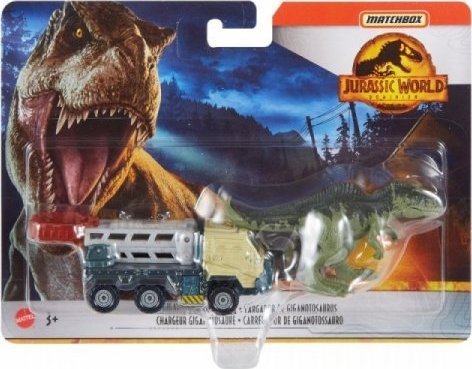 Mattel Matchbox Fahrzeug Jurassic World Transporter Dinosaurier Giant Dino Loader