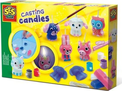 Ses Creative 14711, Sæt Til Støbning/Maling Til Børn, 5 År, Flerfarvet