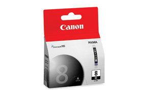 Canon Cli-8Bk - 13 Ml - Sorte - Original - Blækbeholder - Für Pixma Ip4300, Ip4500, Ip5300, Mp520, Mp600, Mp610, Mp810, Mp960, Mp970, Mx850, Pro9000