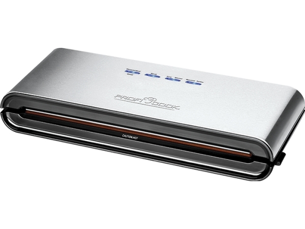 Proficook Pc-Vk 1080 - Vacuum Bag Sealer - 120 W - Rustfrit Stål/Sort