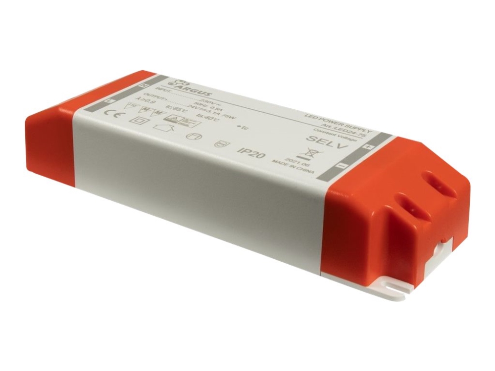 Argus LED24-75 - LED driver - 75 Watt - 3100 mA | Belysning - Tillbehör & reservdelar - Transformator | GameStuff
