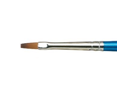Winsor & Newton Cotman Series 666, Enkelt børste, Flad børste, Syntetisk