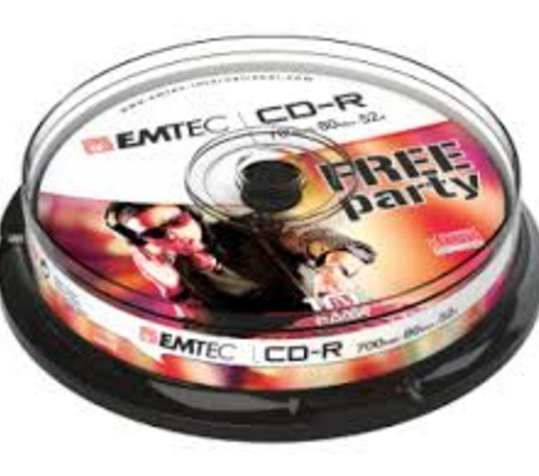 Emtec 52X, 10 Pack, 52X, Cd-R, 700 Mb, 10 Stück(E)