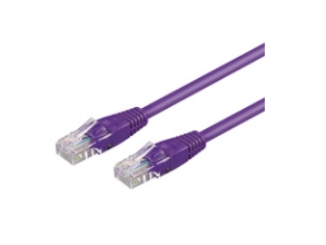 Goobay 7M Rj-45 Cable, 7 M, Cat6, Rj-45, Rj-45, Violett
