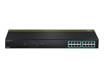 Trendnet Tpe-Tg160g, Unmanaged, L2, Gigabit Ethernet (10/100/1000), Power Over Ethernet (Poe), Rack-Einbau, 1U