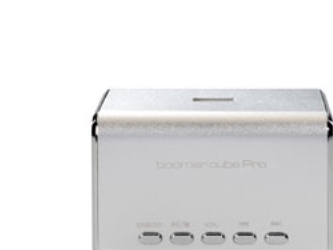 Ultron Boomer Cube Pro - Lautsprecher - Tragbar - 6 Watt (Total) - Silber
