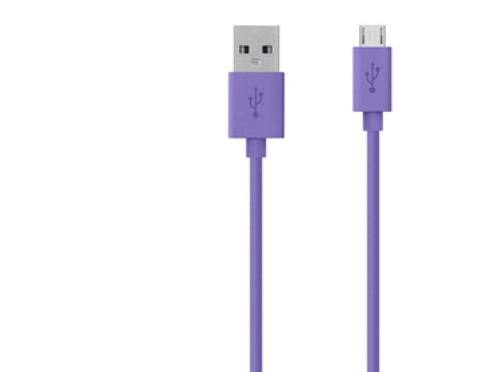 Belkin Mixit - Usb-Kabel - Micro-Usb Type B (Han) Til Usb (Han) - 2 M - Lilla