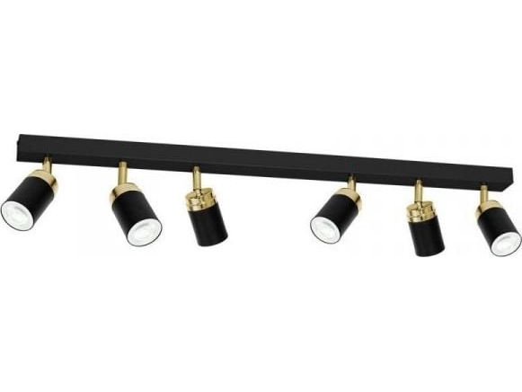 Loftslampe Dekorationslys I Hjemmet | Moderne Lampe Sort/Guld Reno X6