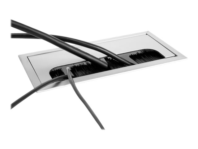 Delock - Kabelskive - silver | EL Artiklar - Elcentral - Monteringsskåp | GameStuff