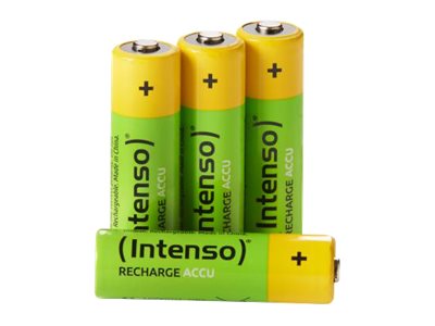 Intenso 7505624, Wiederaufladbarer Akku, Aa, Nickel-Metallhydrid (Nimh), 1,2 V, 4 Stück(E), 2600 Mah