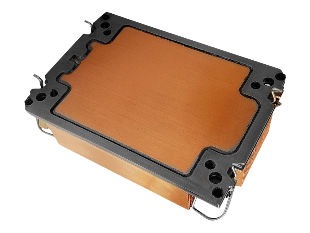 Dynatron N-10 - Processor-heatsink - (for: LGA4189) - kobber med dampkammerbase - 1U