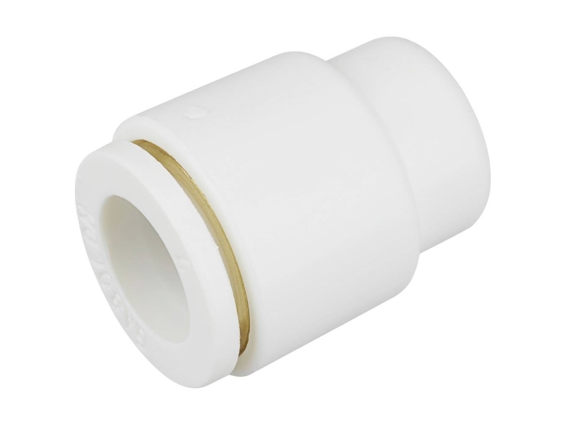 Fränkische Rohrwerke 26570010 Endestopper Hvid 25 Stk