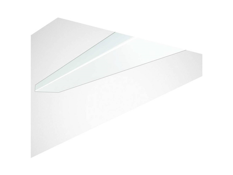Trilux Opendo D2-L PW19 47-840 ETDD 01 rund LED-loftarmatur, rektangulær indbygning