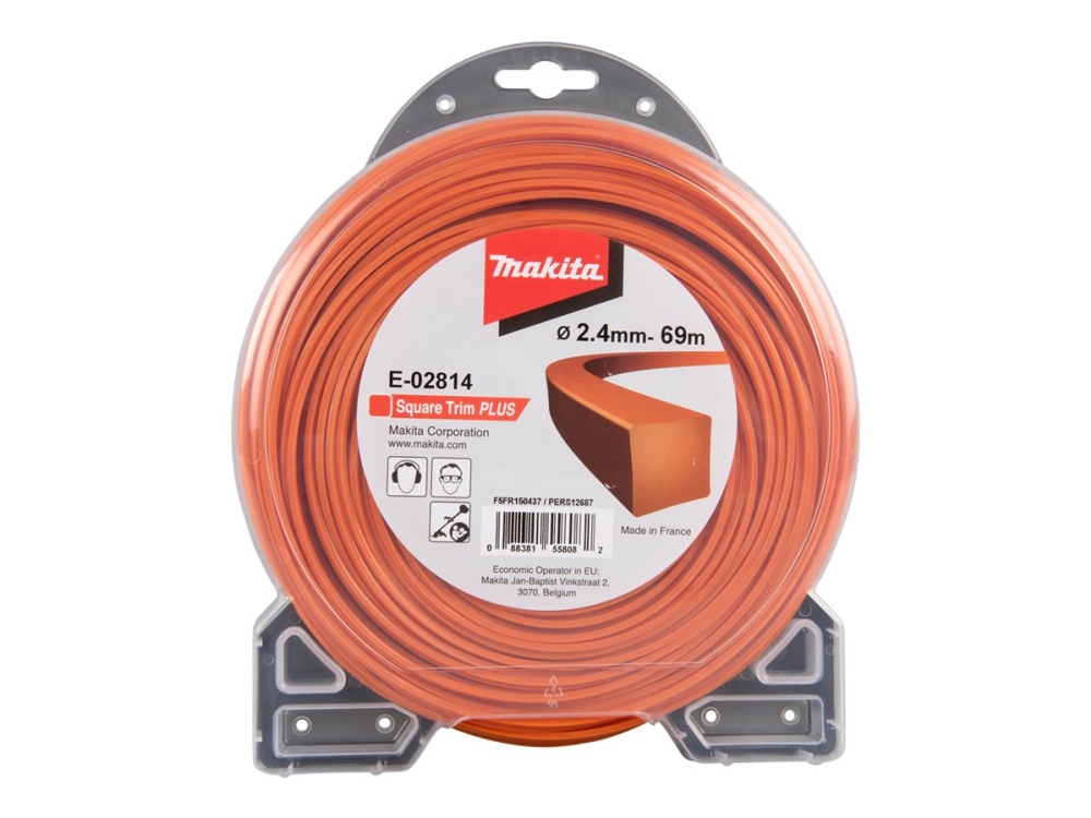 Makita - Mowing line - 2.4 mm - längd: 69 m
