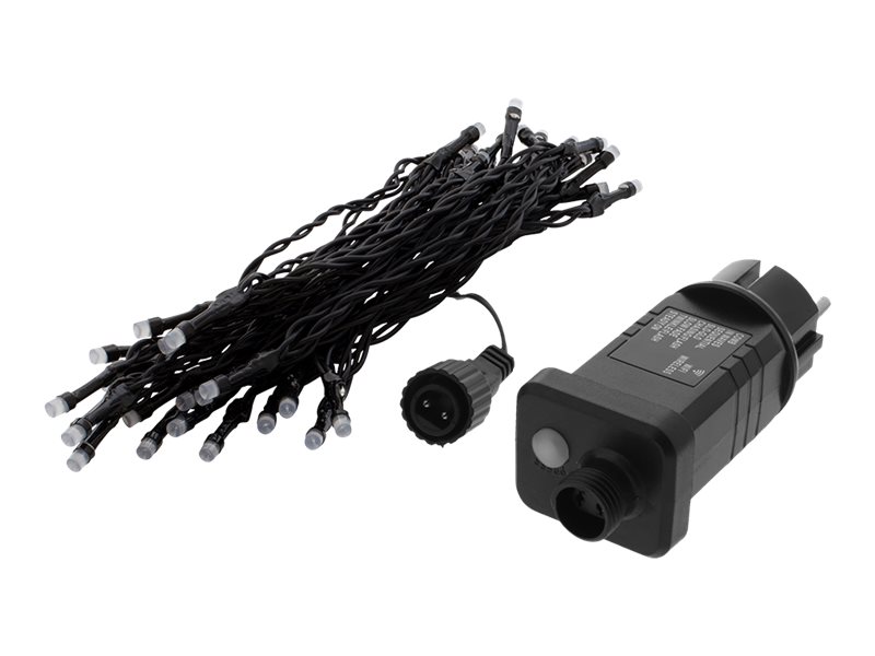 DELTACO SMART HOME SH-LRGB5M - Ljuskedja - LED - 16 miljoner färger - svart | Smart hemkontroll och plattformar - Google Assistent | GameStuff