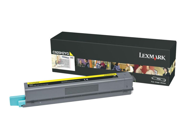 Lexmark - Højtydende - Gul - Original - Tonerpatron Lccp - For Lexmark C925de, C925dte