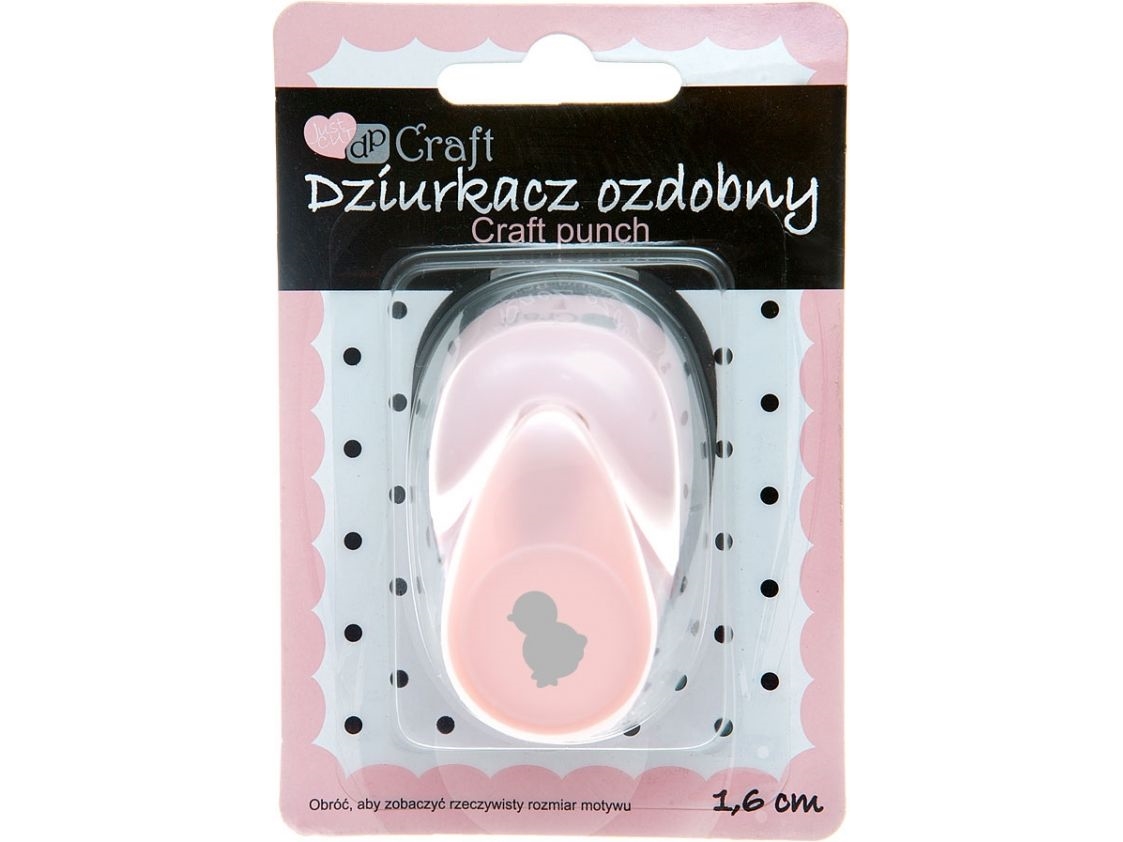 DP Craft Dekorativ stans 1,6 cm kyckling | Övriga | GameStuff