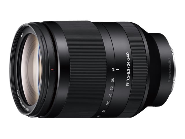 Sony Sel24240 - Zoomobjektiv - 24 Mm - 240 Mm - F/3.5-6.3 Fe Oss - Sony E-Mount - For Cinema Line A Vlogcam A1 A1 Ii A6700 A7 Iv A7 V A7c A7c Ii A7cr