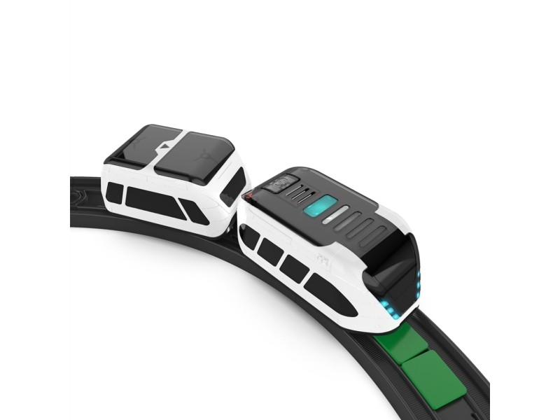 Intelino Smart Train – išmanusis įkraunamas elektrinis traukinys su bėgiais