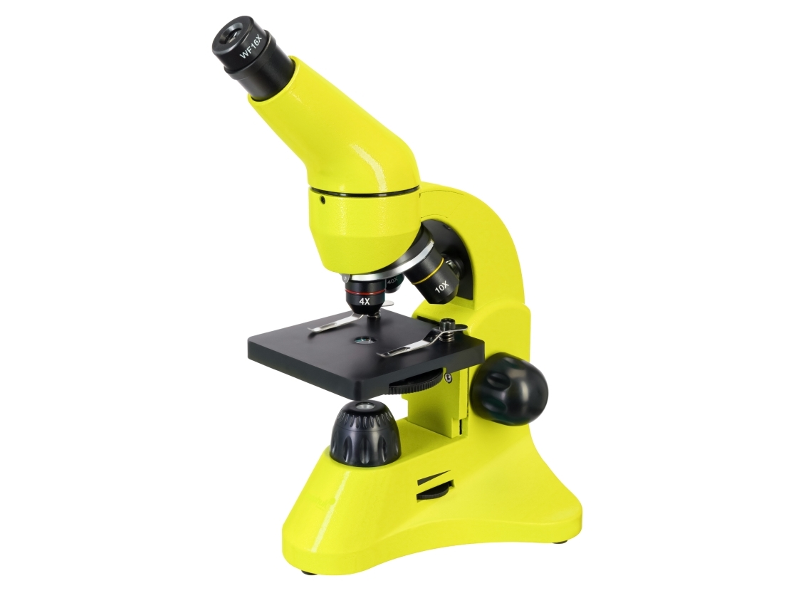 (EN) Levenhuk Rainbow 50L PLUS Lime Microscope - Mikroskop