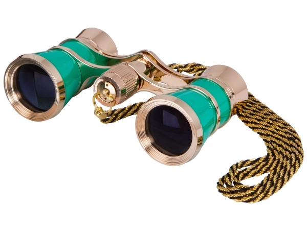 Levenhuk Broadway 325C Opera Glasses With Chain