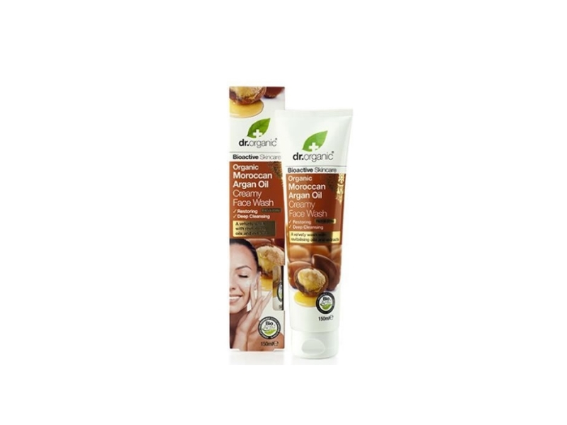 Dr Organic Dr Organic Moroccan Argan Oil Cream Face Wash 150Ml