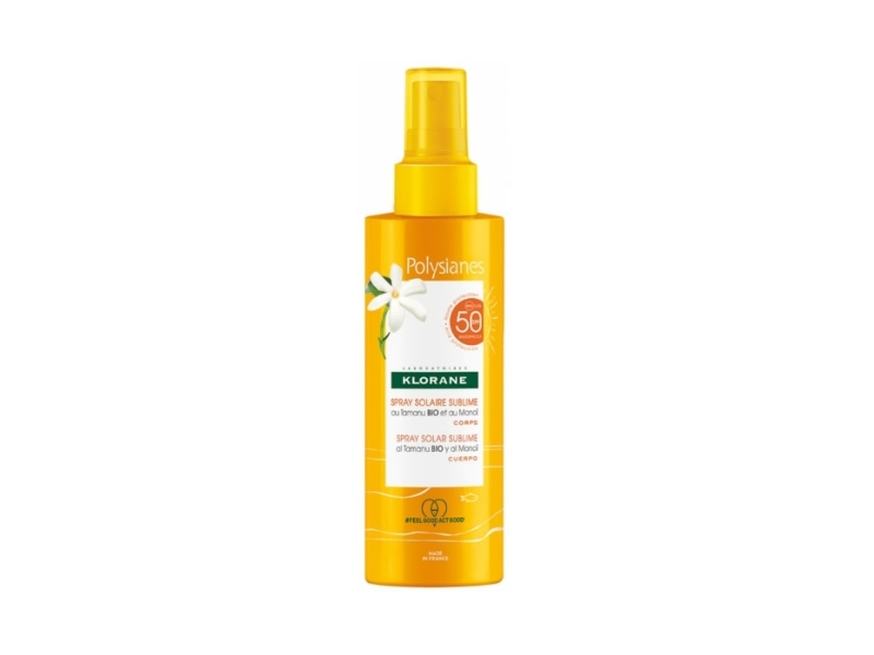 Klorane Polysianes Sublime Solar Spray Spf 50 200Ml